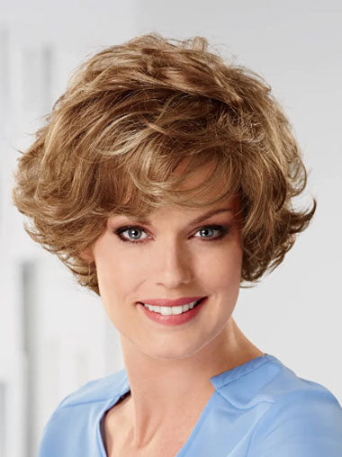 Chic Capless Synthetic Wig – Lightweight and Modern