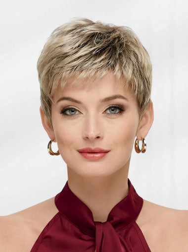Short Synthetic Wig With Bangs – Cute And Stylish