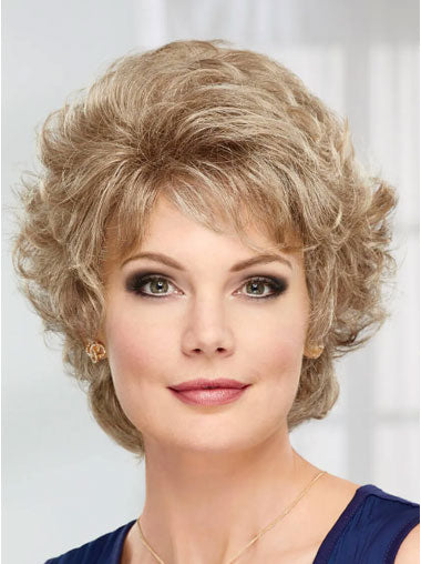 Short Wavy Synthetic Wig For Women Online