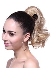 Wavy Synthetic 12" Ponytail Hairpiece for Easy Styling
