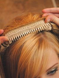 Shoulder Length Curly Capless Half Wig for Women