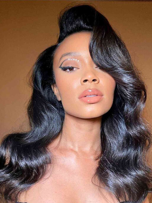 Natural Look Lace Front Wigs African American