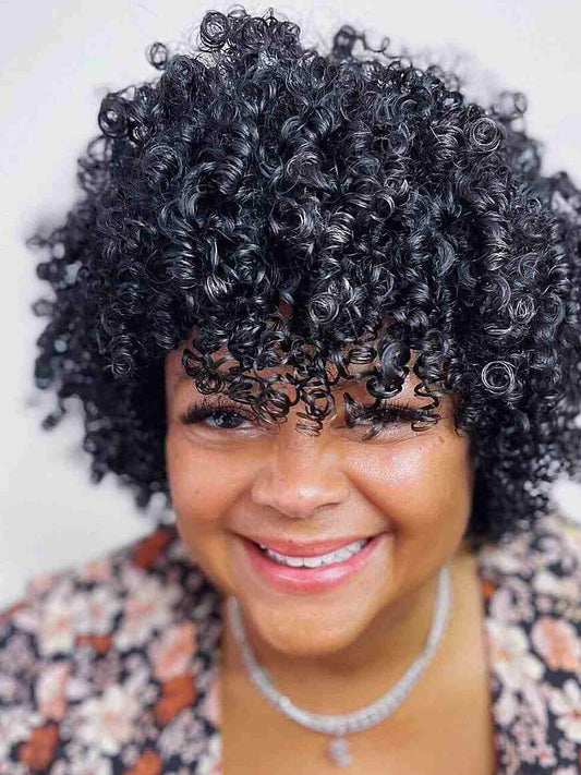 Short Hair Wigs For African American 8" Kinky Wigs