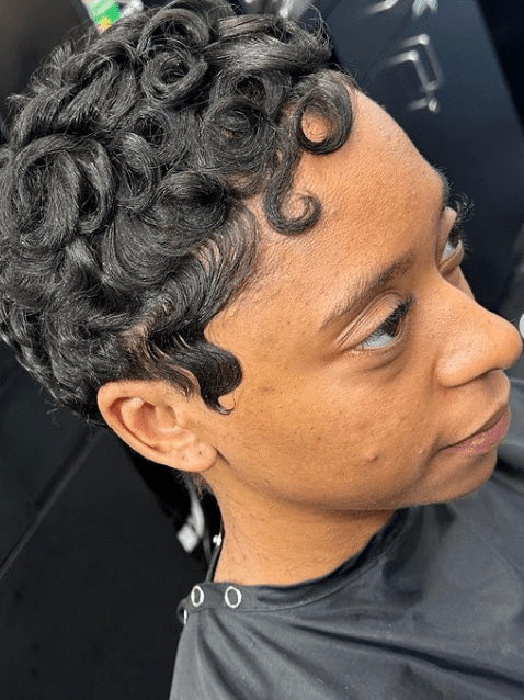 Short Human Hair Wigs Curly Styles for Women