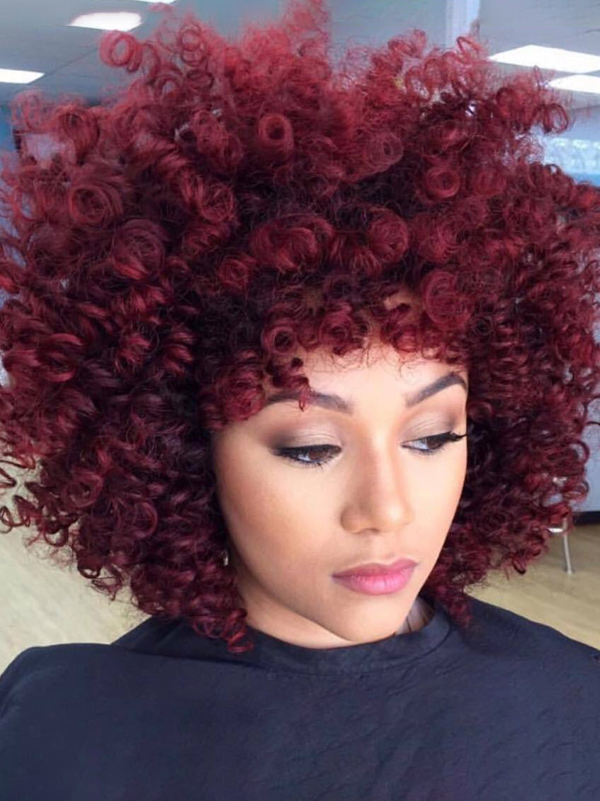 Lace Front Wigs For African American Women 10"