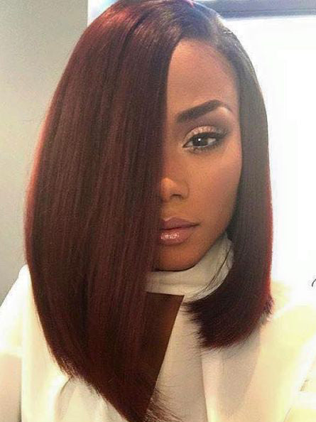 Wigs For African American Remy Hair 12" Curly UK