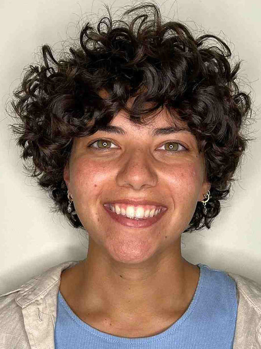 African American Short Brown Lace Front Wigs