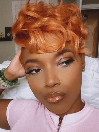 Short Boycut Wigs for African American Women