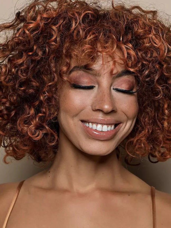 Chin Length Synthetic Wigs With Bangs for African Women