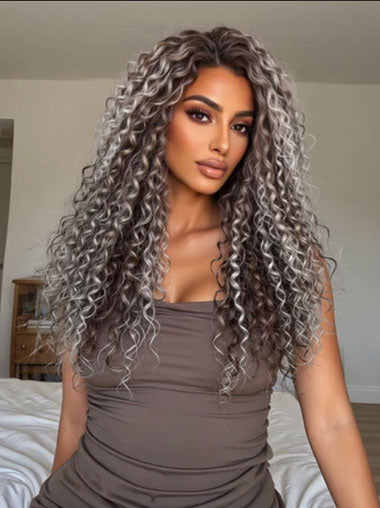 Long Wavy Synthetic Wigs - Comfortable Fit Everyday