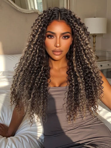 Realistic Long Wavy Hair Wig - Soft Lightweight Everyday Wear