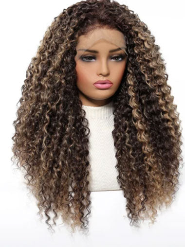Realistic Long Wavy Hair Wig - Soft Lightweight Everyday Wear