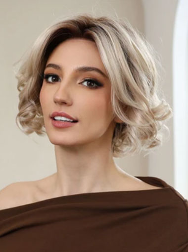 Best Wavy Capless Wigs - Soft Natural Super Short Wigs