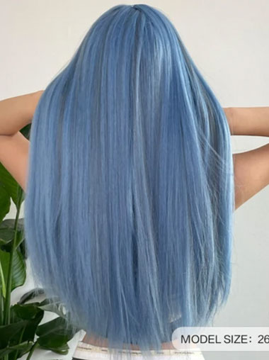 Straight Synthetic Wigs - Natural Hair for White Women