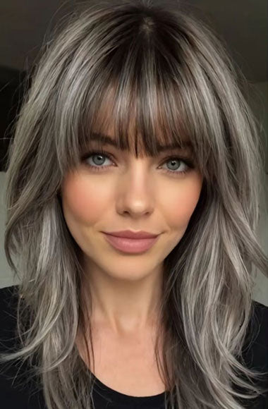 Synthetic Wigs - Beautiful Sleek Shiny Natural Hair