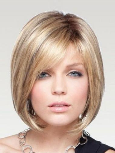 Gorgeous Straight Human Hair Wig - Elegant Style for Women