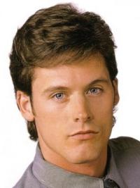 Brown Synthetic Wigs for Male - Short Straight Cut