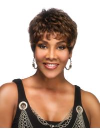 Short Brown Boycut Wig - Women Hair Wig for Everyday Wear