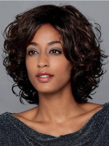 Curly Ombre/2 Tone Wig for African American Style