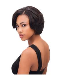 Stylish Brown Synthetic Capless Short Wig for Women