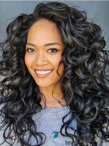 African American 18" Synthetic Wig Layered Long Style