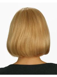 Blonde Bob Human Hair Wig, Medium Length & Stylish Look