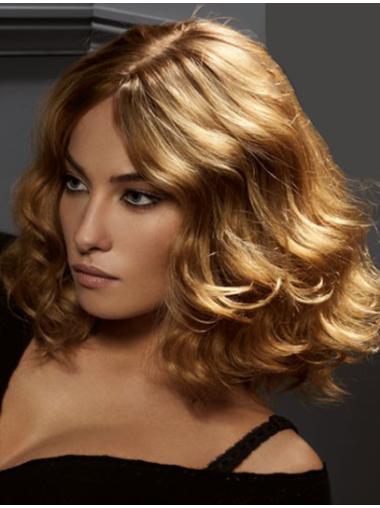 Shoulder Length Human Hair Wigs Realistic Lace Front Wigs