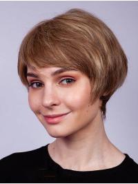Affordable Lace Wigs 6" Short Remy Human Hair
