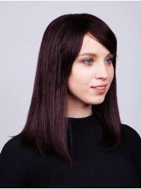 14" Remy Human Hair Straight Wig Lace Front