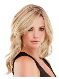 Layered Wavy Women's Human Hair Wig Full of Volume