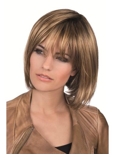 Lace Front Synthetic Wigs 10" Straight & Convenient Style