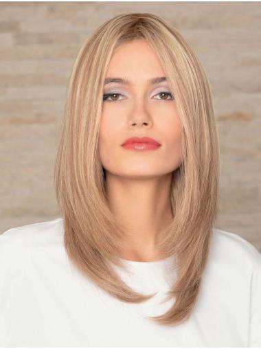 Best Blonde Straight 16" Human Wigs for Women Long