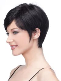 High Quality Lace Front Boycuts Human Hair Wigs