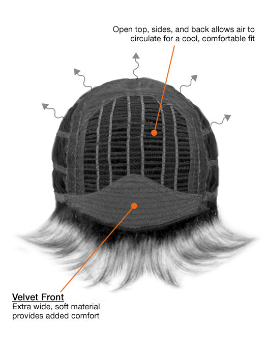 Blonde Cropped Straight Capless Cap Men’s Wigs
