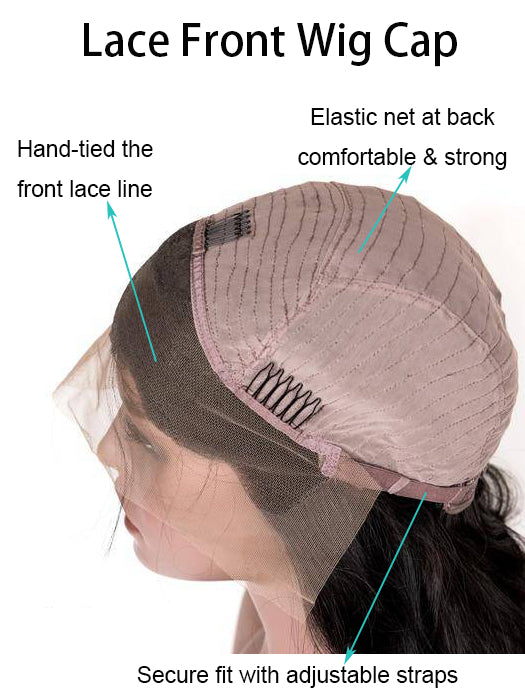 Lace Front Straight Boycuts Synthetic Wig Short